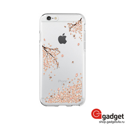 Накладка Spigen для iPhone 6/6S Liquid Crystal Shine Blossom