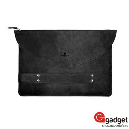 Чехол кожаный Stoneguard 521 для Macbook Pro 13 черный купить в Уфе