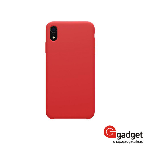 Накладка HOCO для iPhone XR Silicone Case красная