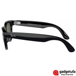 Умные очки Ray-Ban Smart Glasses Headliner RW4009 Shiny Black/Polar Green фото купить уфа