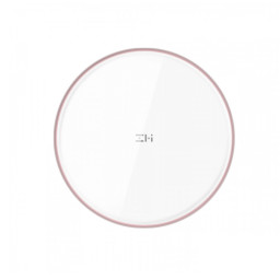 Беспроводное зарядное устройство ZMI Wireless Charger WTX10 с блоком питания в комплекте розовое купить в Уфе
