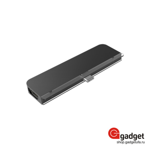 Адаптер HyperDrive 6in2 USB-C Pro Hub для iPad Pro темно-серый