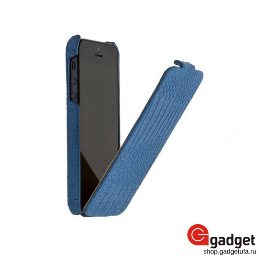Чехол-книжка Borofone Leather Case для iPhone 5/5s/SE голубой