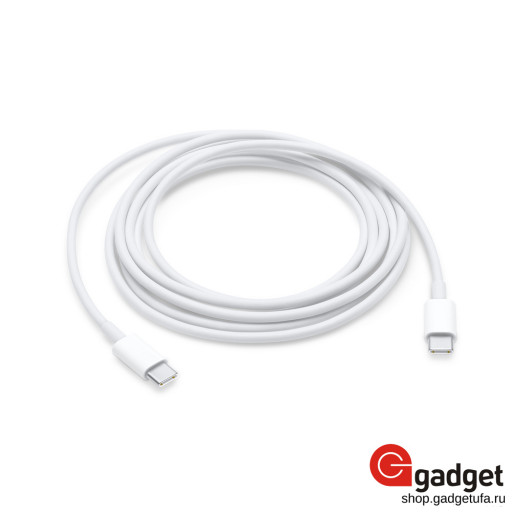 Оригинальный кабель Apple USB-C to USB-C 2m белый MLL82ZA/A