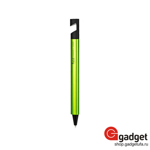 Гелевая ручка Fizz Pen с подставкой для телефона зеленая