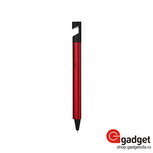 Гелевая ручка Fizz Pen с подставкой для телефона красная