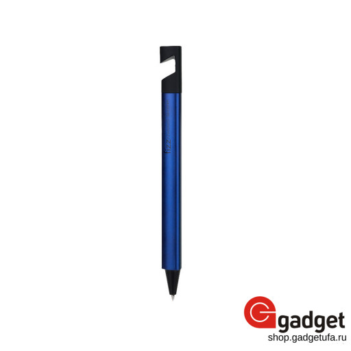 Гелевая ручка Fizz Pen с подставкой для телефона синяя
