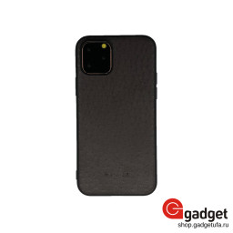 Кожаная накладка G-Case Premium для iPhone 11 Pro Duke Series коричневая купить в Уфе