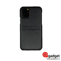 Кожаная накладка G-Case для iPhone 11 Pro Cardсool Series черная купить в Уфе
