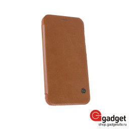 Кожаный чехол-книжка G-Case для iPhone 11 Pro Business Series коричневый купить в Уфе