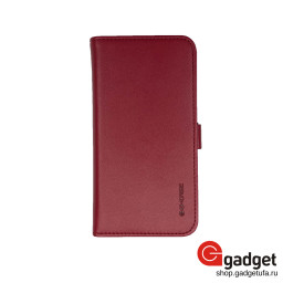 Кожаный чехол-книжка G-Case для iPhone 11 Pro Max Honour Series красный купить в Уфе