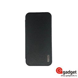 Кожаный чехол-книжка G-Case для iPhone 11 Pro Max Parker Series черный купить в Уфе