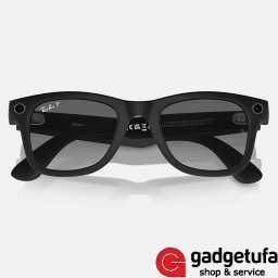 Умные очки Ray-Ban Smart Glasses Wayfarer RW4006 Matte Black/Polar Gradient Graphite фото купить уфа