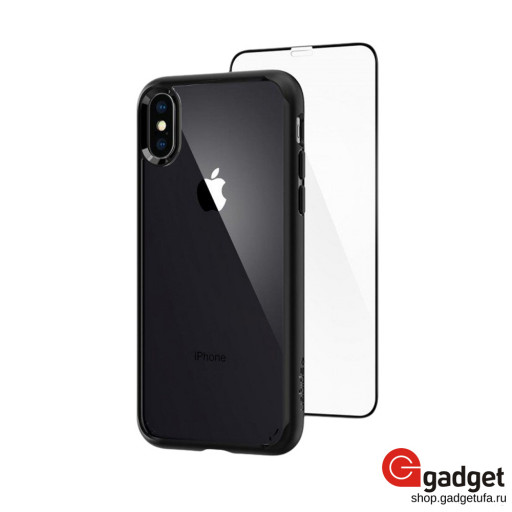 Накладка Spigen для iPhone X/Xs Ultra Hybrid 360 черная