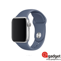 Силиконовый ремешок для Apple Watch 38/40mm темно-синий купить в Уфе