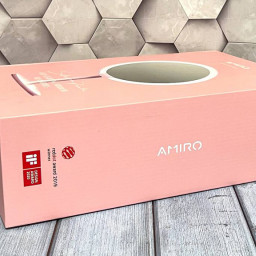 Зеркало для макияжа AMIRO LUX High Color розовое фото купить уфа