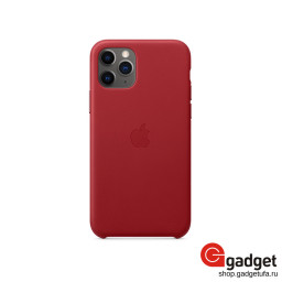 Чехол Apple Leather Case для IPhone 11 Pro Max (Product) Red купить в Уфе