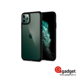 Накладка Spigen для iPhone 11 Pro Max Ultra Hybrid черная купить в Уфе