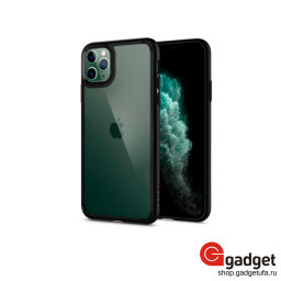 Накладка Spigen для iPhone 11 Pro Ultra Hybrid черная купить в Уфе