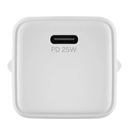 Сетевое зарядное устройство uBear Bridge Wall Charger 25W GaN USB-C белое фото купить уфа