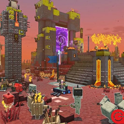 Игра Minecraft Legends Deluxe Edition для PS4 фото купить уфа