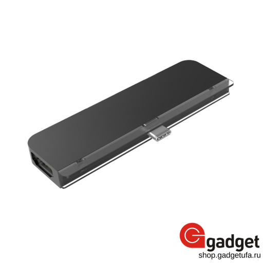 Адаптер HyperDrive 6-in-1 для iPad Pro USB-C,HDMI,USB-A,SD,Micro SD,3.5mm серый