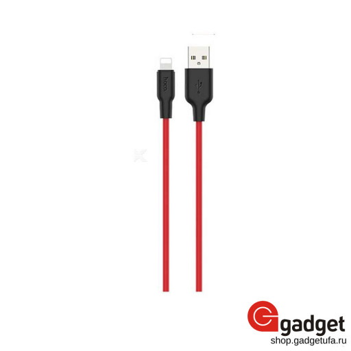 USB кабель HOCO X29 Superior Lightning Cable 1m красный