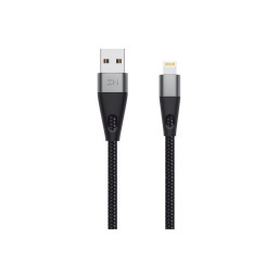 USB кабель Lightning ZMI MFi AL806 100 см черный купить в Уфе