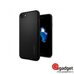 Накладка Spigen для iPhone 7/8/SE Liquid Air черная купить в Уфе