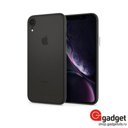 Накладка Spigen для iPhone XR Air Skin черная купить в Уфе
