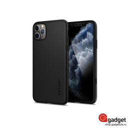 Накладка Spigen для iPhone 11 Pro Max Thin Fit 360 черная купить в Уфе