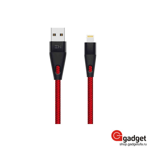 USB кабель Lightning ZMI MFi AL806 100 см красный