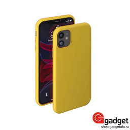 Накладка Deppa для iPhone 11 Gel Color Case Basic силиконовая желтая купить в Уфе