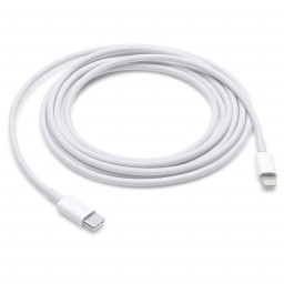 Оригинальный кабель Apple Lightning to USB-C 1m белый MX0K2ZM/A купить в Уфе