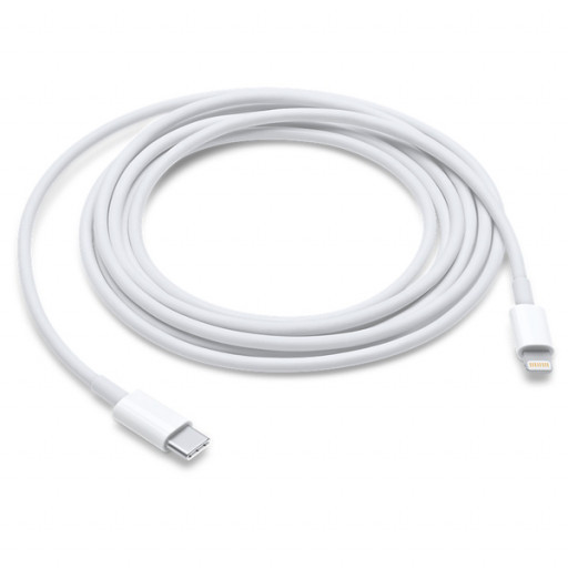 Оригинальный кабель Apple Lightning to USB-C 1m белый MX0K2ZM/A