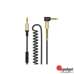 AUX кабель HOCO UPA02 Spring Audio 1m черный купить в Уфе