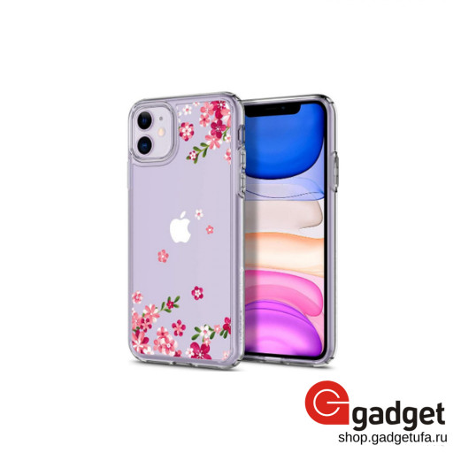 Накладка Spigen для iPhone 11 Ciel Cecile Cherry Blossom