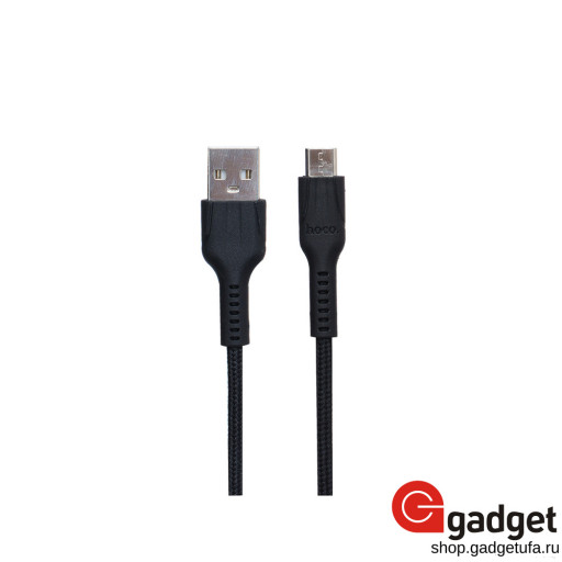 USB кабель HOCO U31 Benay MicroUSB cable 1,2m черный