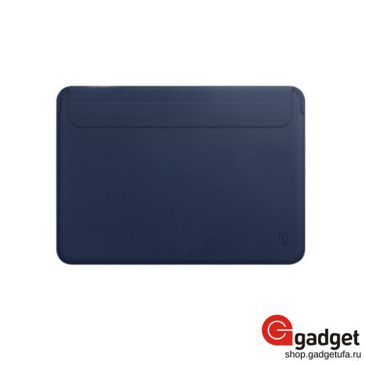 Чехол WIWU Skin Pro 2 для MacBook Pro 13/Air 13 2018 Leather Sleeve синий
