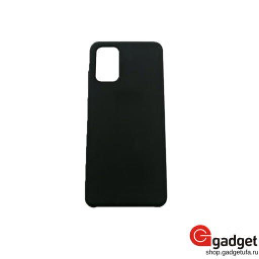 Накладка для Samsung Galaxy A71 силиконовая черная