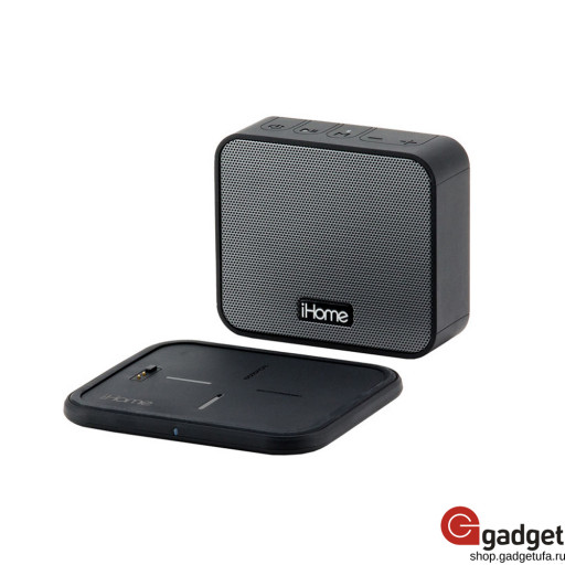 Портативная акустика iHome iBTW88 + Wireless Charging Pad Black