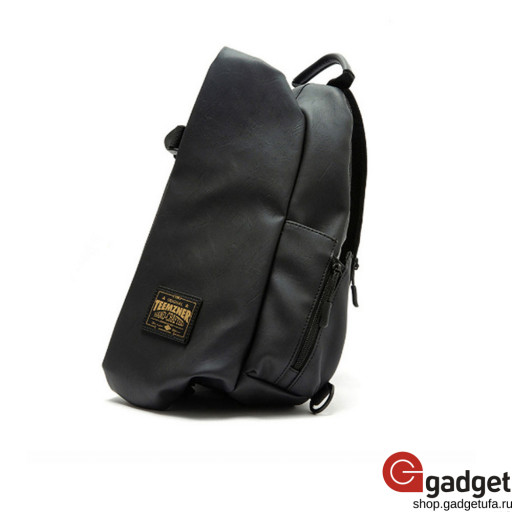 Кожаная сумка TEEMZNER Shoulder Bag черная