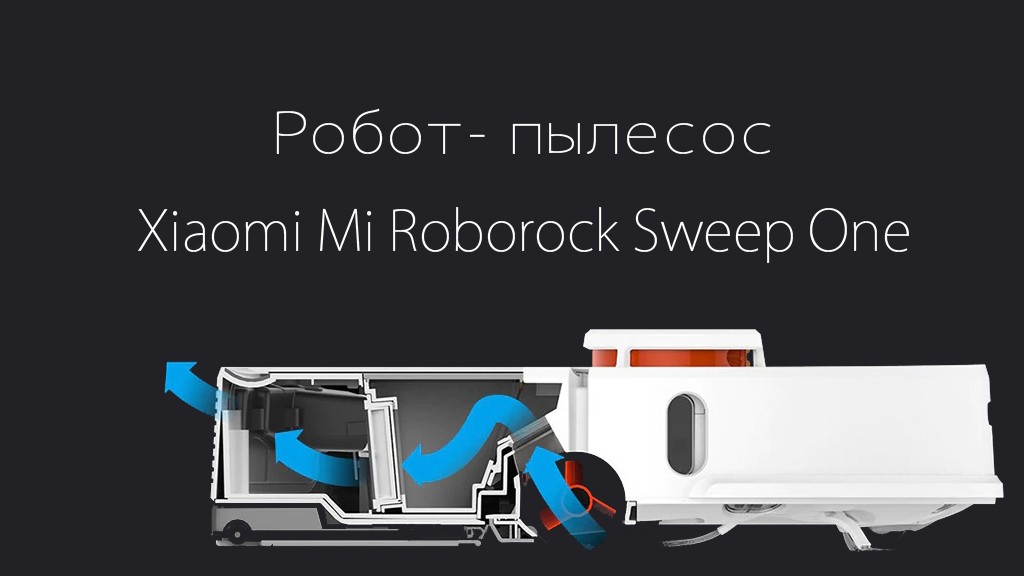 Обновленный робот-пылесос Xiaomi Mi Roborock Sweep One