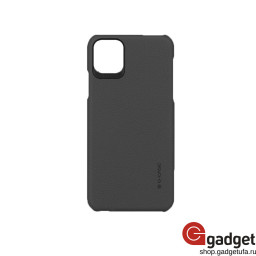 Кожаная накладка G-Case для iPhone 12/12 Pro New Noble Series черная купить в Уфе