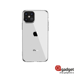 Накладка для iPhone 12 Pro Max силиконовая прозрачная купить в Уфе