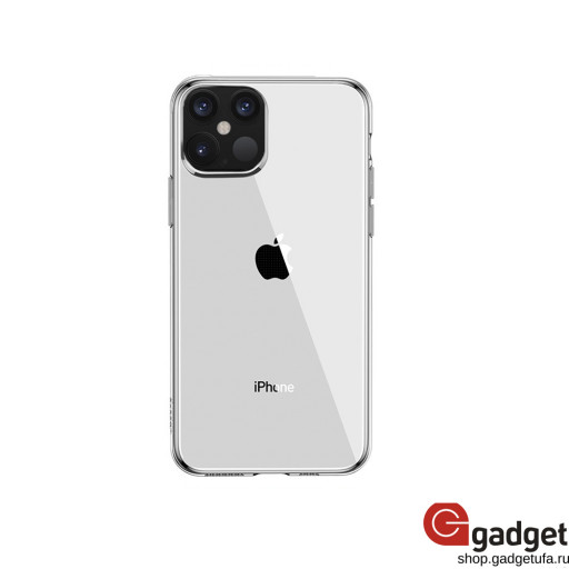 Накладка для iPhone 12 Pro Max силиконовая прозрачная