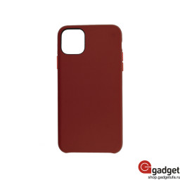 Накладка Kdoo для iPhone 11 Pro Max кожаная красная купить в Уфе