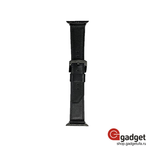 Кожаный ремешок для Apple Watch 42/44mm Modern Style черный