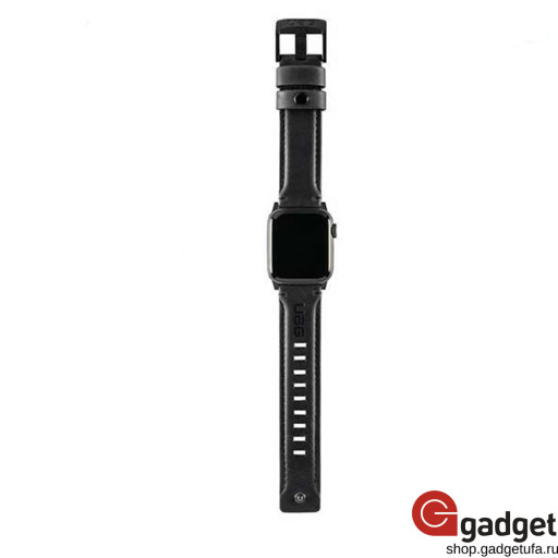 Кожаный ремешок для Apple Watch 42/44mm Urban Style черный