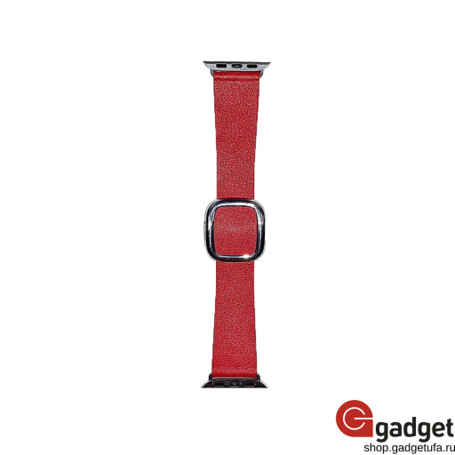 Ремешок с современной пряжкой для Apple Watch 38/40mm красный